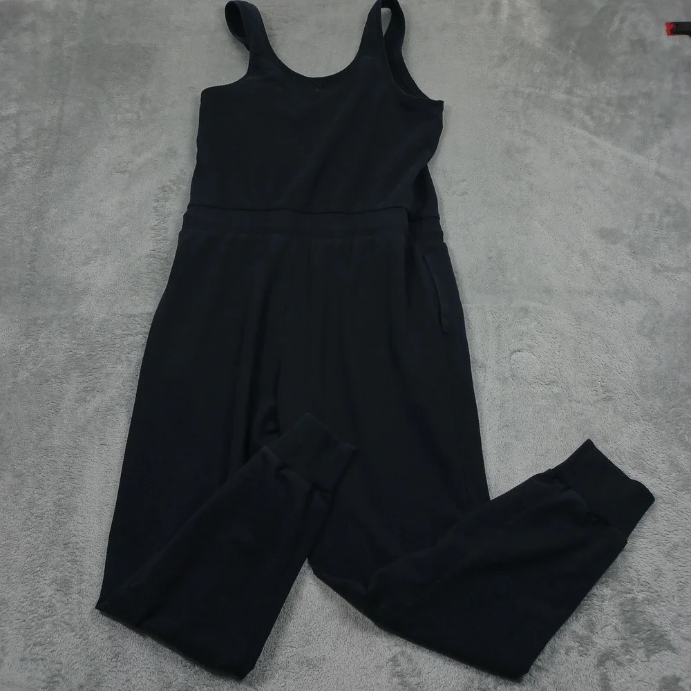 Ugg Jumpsuit Womens Small Black Drawstring Tank‎ Casual Preppy